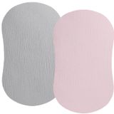 Lençol De Berço Fadacudan Muslin Cotton Halo Bassinest, Pacote Com 2