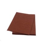 Lençóis De Feltro Yycraft Stiff 23 Cm X 31 Cm E 2 Mm De Espessura - Pacote Com 12 Marrons