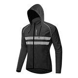 Jaqueta De Ciclismo Wosawe Packable Windbreaker Preta G-large