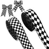 Manta De Búfalo Quadriculada Ribbon Waydress, 20 Jardas (1,5 Cm), 2 Rolos