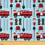 Carro De Bombeiros Vermelho De Tecido Castle Fairy Cute Para Crianças De 1 M