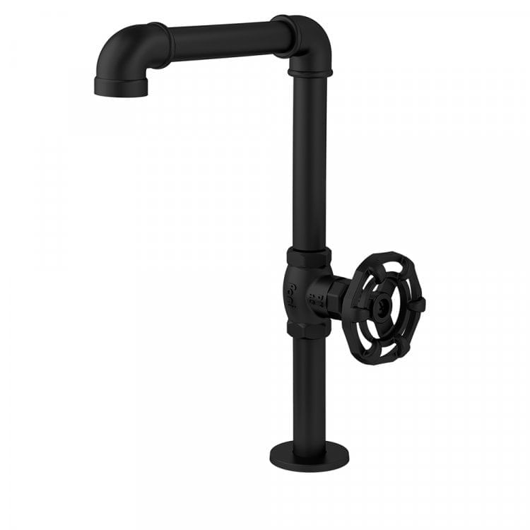 Torneira de Mesa para Banheiro Living Industrial 700 Fani Preto