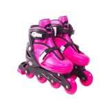 Patins In-line Rollers Radical P 29-32 Bel Fix Rosa