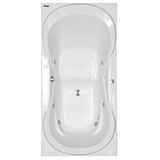 Banheira Hidromassagem Astra Due Super Luxo 150cmx90cmx44cm - 04 Jatos Branco Gel-Coat P1 Sem Aquecedor 220V