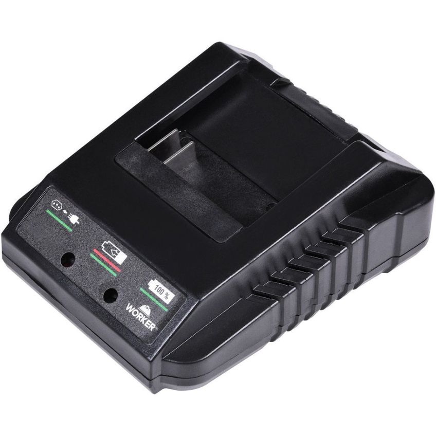 Parafusadeira Furadeira Com Impacto À Bateria 12v Bivolt Com 17 Peças Worker - imagem 4