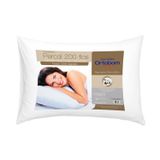 Travesseiro Percal 200 Fios 20x50x70cm Sublime Ortobom Branco