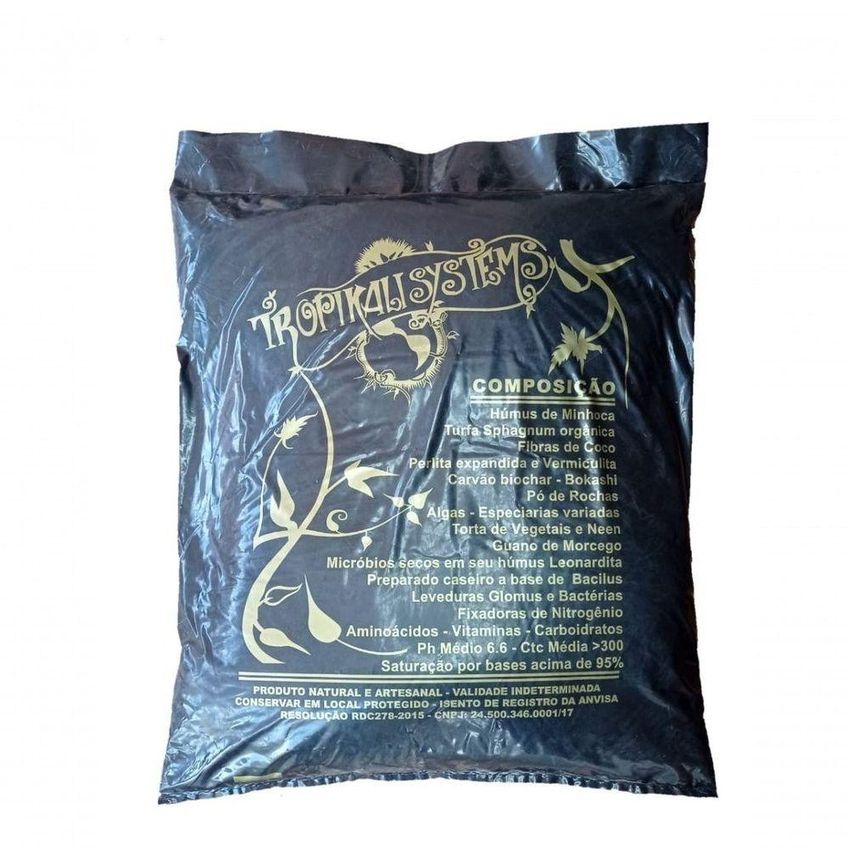 Saco De Terra Adubada Tropikali Starter 20l Promoção Turfa - imagem 4