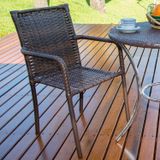 Cadeira Para Jardim Rafaela Espresso Móveis Castanho