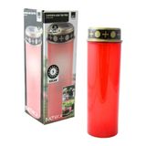 Luminária Solar Balizadora Tipo Vela Led Iluminação Externa Eficiente Para Jardim Varanda E Áreas Externas Recarga