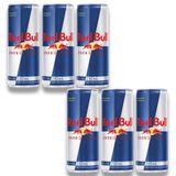6 Energético Red Bull Energy Drink Original Lata 250ml