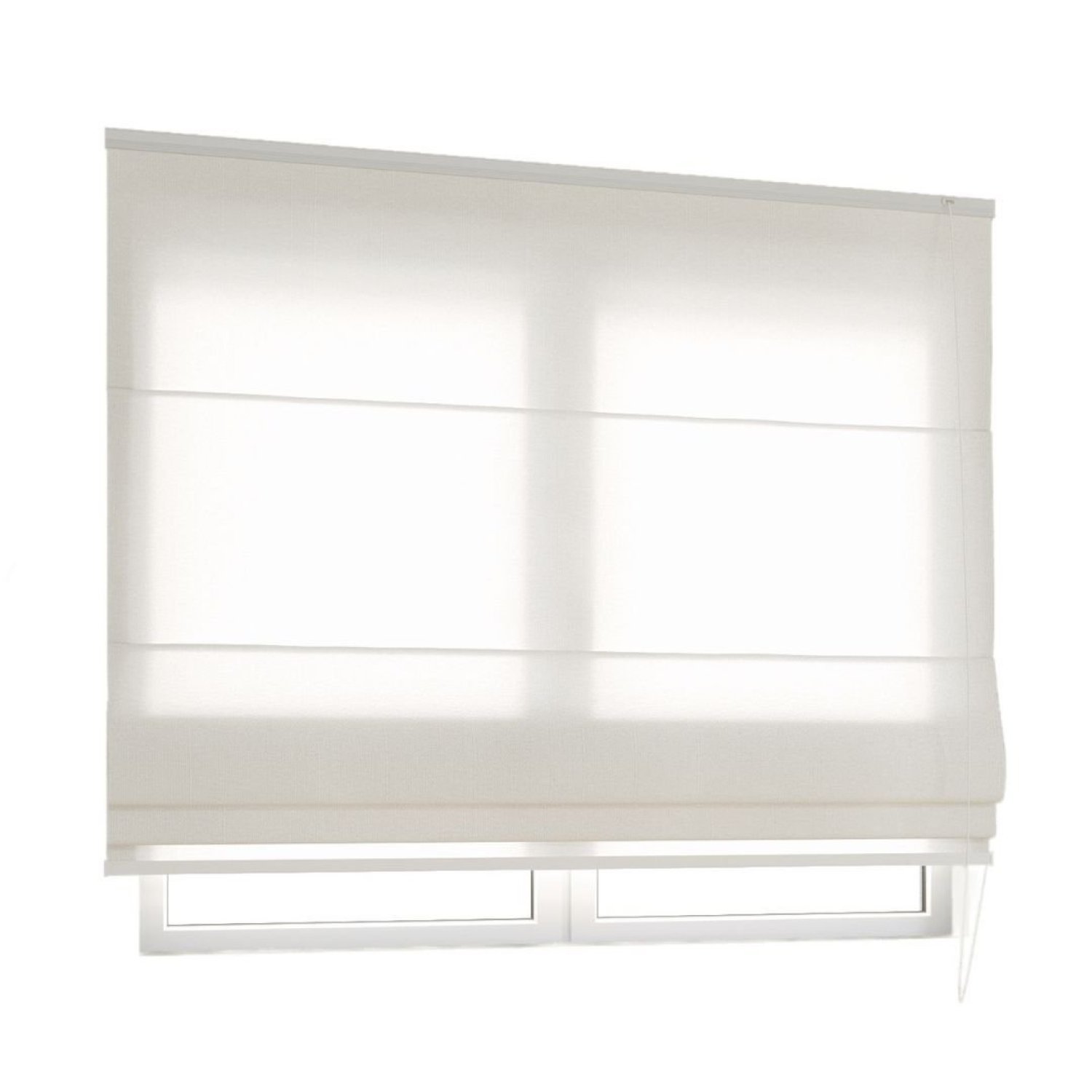 Persiana Romana Express Finesse Belchior Uniq Branco