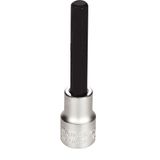 Soquete Em Aço Cromo Vanádio Ponta Hexagonal Longa 1-4" - Encaixe 1-2" Tramontina Pro Tramontina