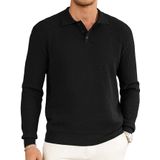 Suéter Polo Hardaddy Hardaddy Masculino De Manga Comprida Preto M
