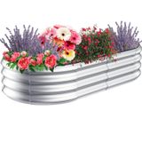 Jardim Elevado Para Hortaliças 120x60cm Metálico
