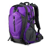Mochila Fengdong Impermeável Leve 40l Para Caminhadas Roxa