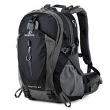 Mochila Fengdong Impermeável Leve 40l Para Caminhadas Preta