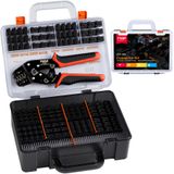 Kit De Ferramentas De Crimpagem Peba Ratcheting 32-20awg Crimper + Connectors
