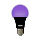 Lâmpada LED Luz E27 7W Bulbo TKL Taschibra Negra