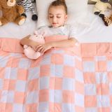 Cobertor Pesado Yescool Plaid Checkered 1,36 Kg 90x120 Cm