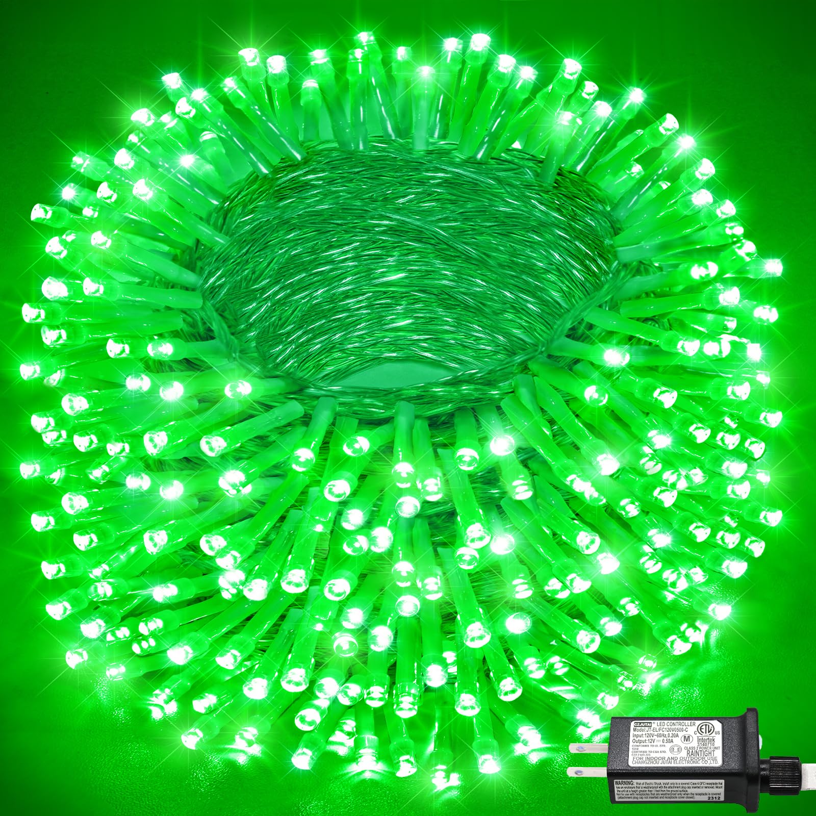 Luzes De Natal Nielfoi 132ft 400led Outdoor Green