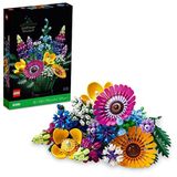 Lego Icons: Buquê De Flores Silvestres, Peça Botânica, 10313