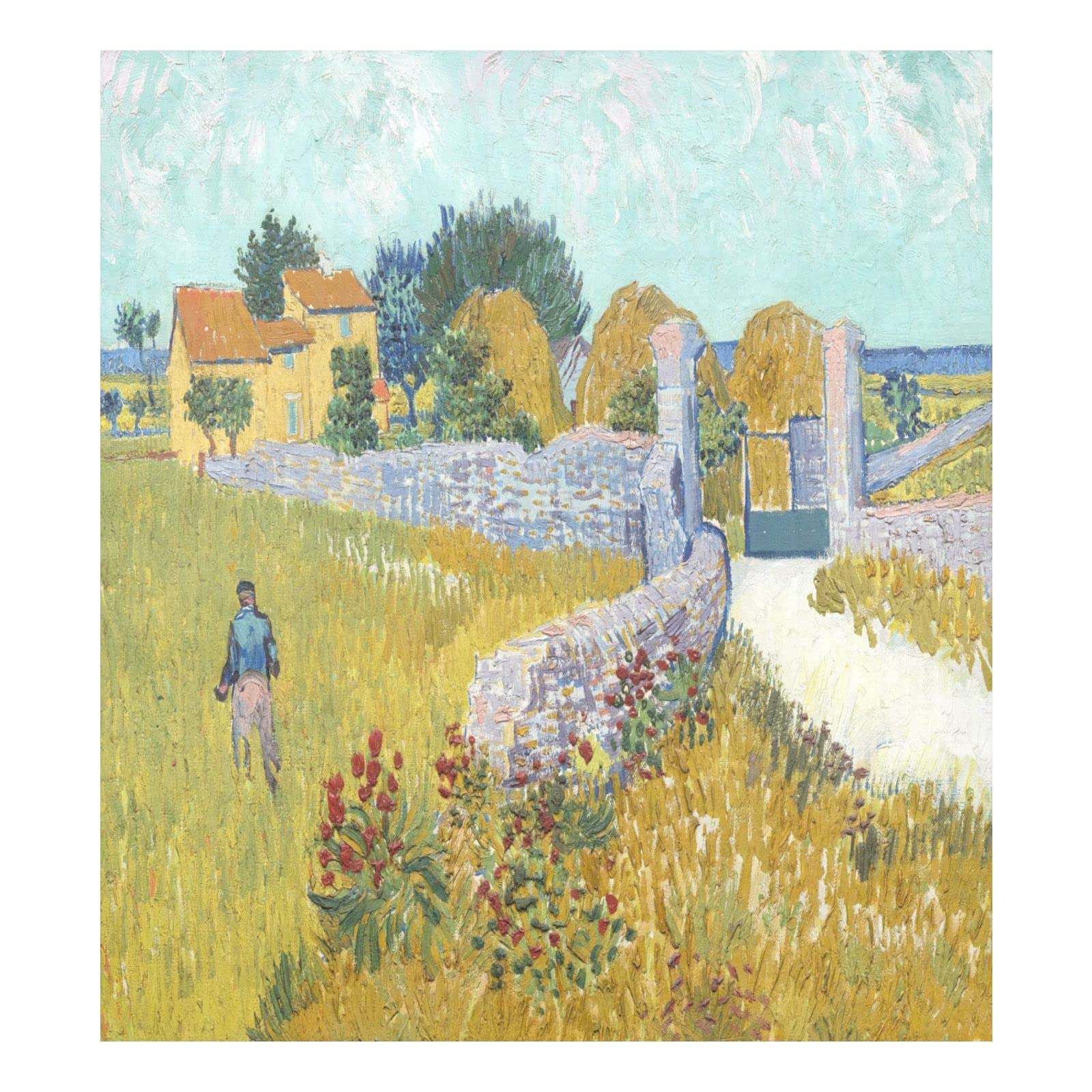 Tampa Magnética Para Lava-louças Naanle Farmhouse Em Provence