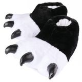 Chinelos Ultraideas Animal Paw Panda Tamanho 9-10 Mulheres 7-8 Homens
