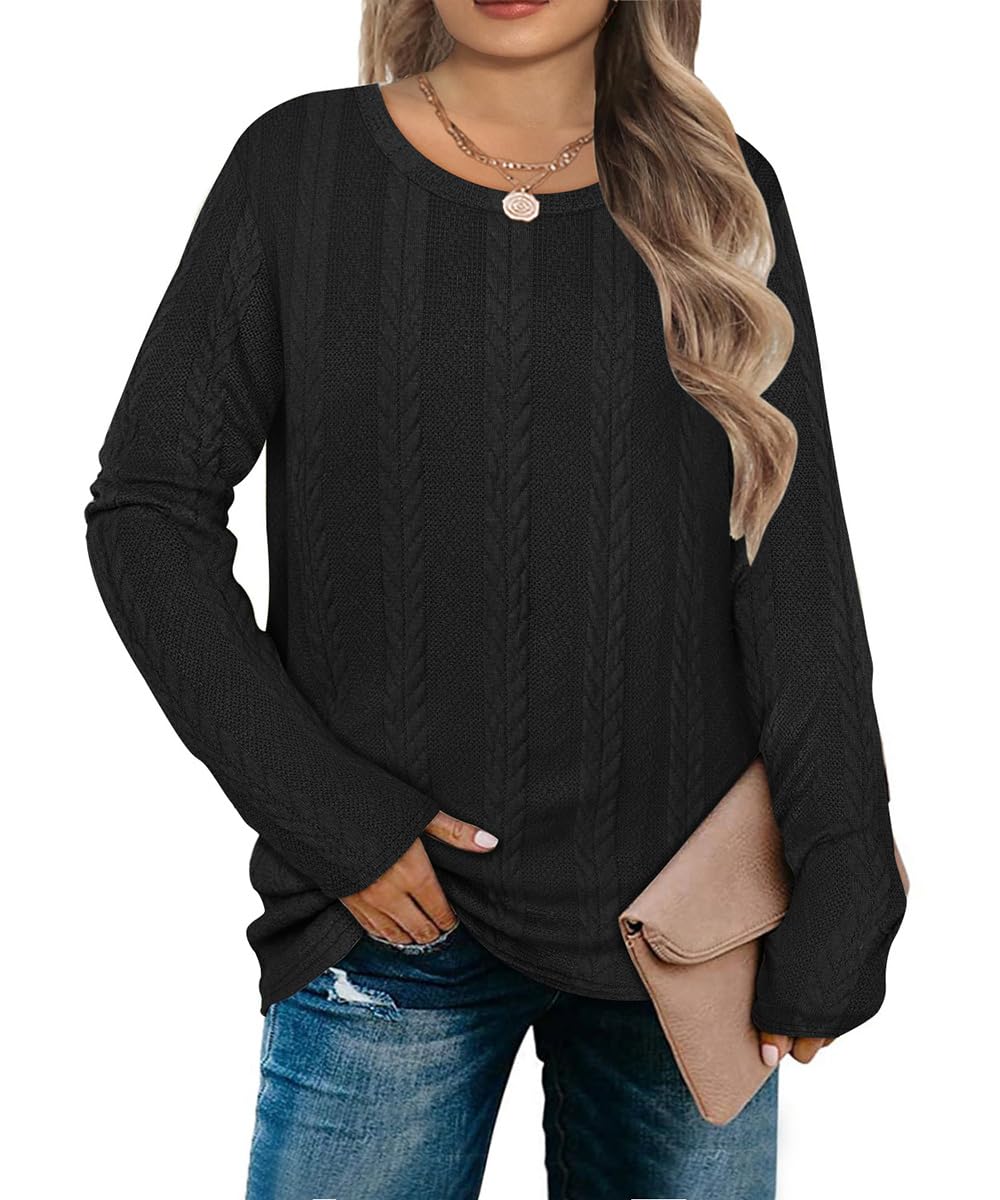 Suéter Feminino Top Ritera Plus Size, Preto, Leve