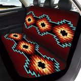 Capas De Assento Traseiro Divididas Para Carro Wellflyhom Aztec Tribal Red