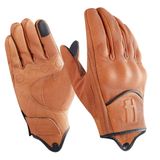 Luvas De Motocicleta Harssidanzar Gm028 Couro De Cabra Genuíno