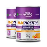Kit 2 Magnositol Morango Com Maracujá E Camomila Unilife 300g