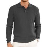 Suéter Polo Hardaddy Hardaddy Masculino De Manga Comprida Cinza 3gg
