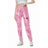 Calças Cargo Sangtree Para Meninas Com Elástico Na Cintura Com Cordão 9-10y