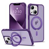 Capa De Telefone Xiqi Para Iphone 13 E 14 De 6,1 Polegadas Com Suporte De Anel Magnético