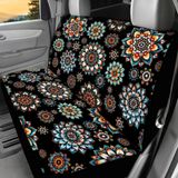 Capa De Assento De Carro Wellflyhom Boho Floral Para Conjunto De Banco Traseiro