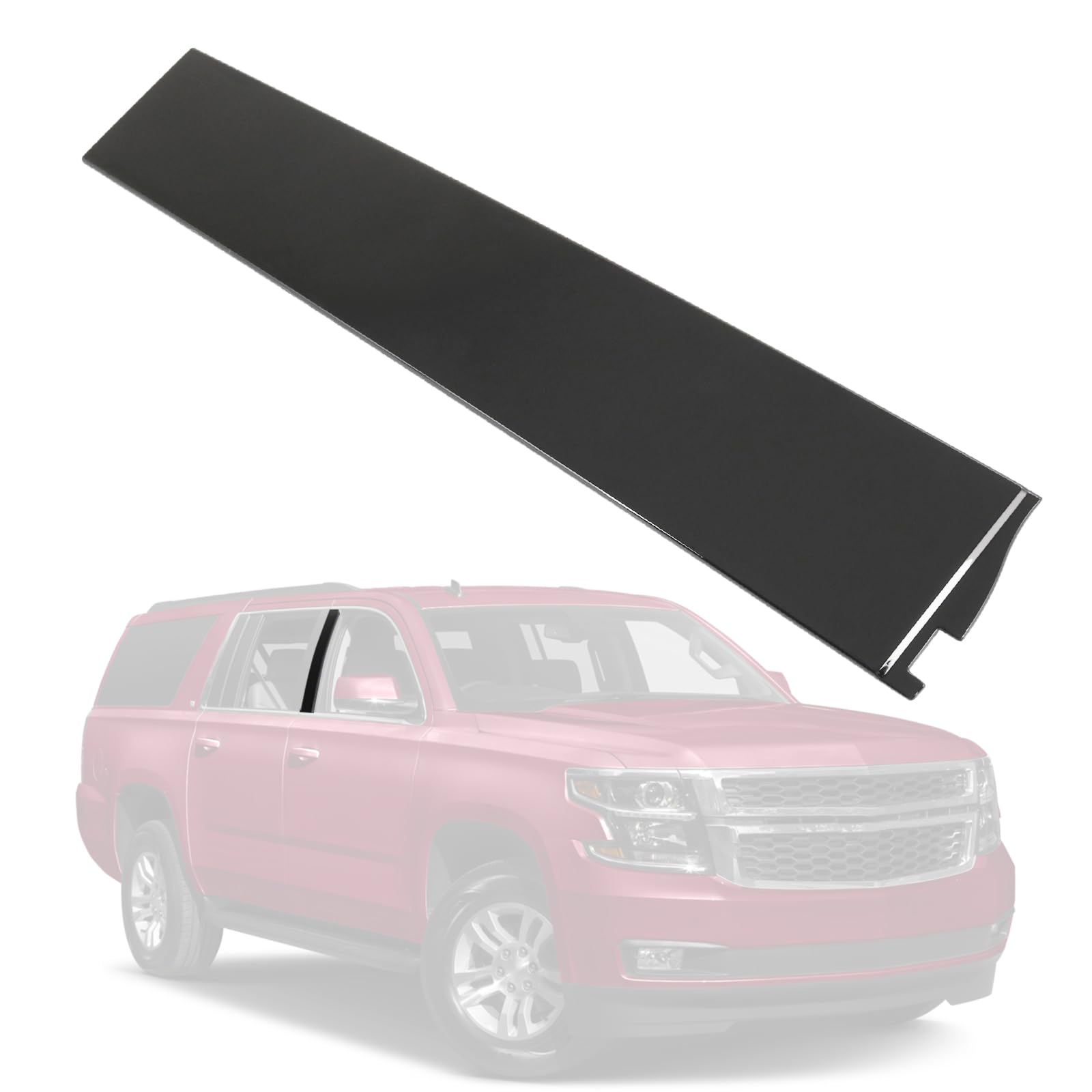 Moldagem De Acabamento De Janela De Porta B Pillar, Ideal Para Cadillac Escalade Esv, Chevrolet Suburban, Chevy Tahoe, Gmc Yukon Xl 2015-2020
