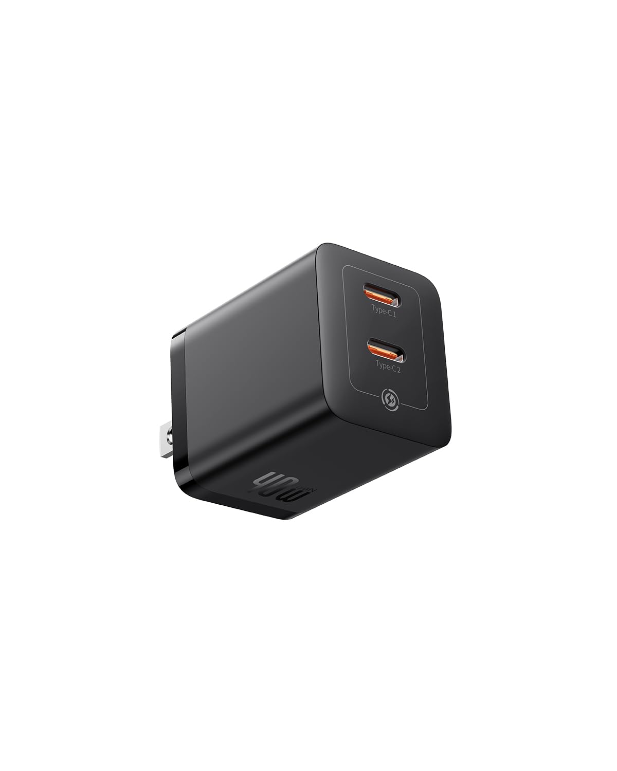 Carregador Usb C Baseus 40w Carregador De Parede Usb C Duplo Preto