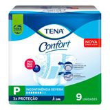Fralda Descartável Geriátrica/adulto Tena Confort P 9 Pacotes Com 9 Tiras