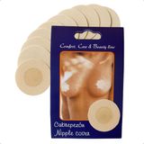 Adesivo Protetor De Mamilo Kit Tampa Bico Seio Peito Silicone Sutiã Aréola Reutilizável Invisivel