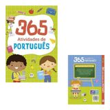 Livro Infantil 365 Atividades De Português Apoio Escolar