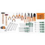Kit de Ferramentas para Manutenção Eletrônica 50 Peças Tramontina