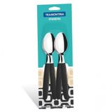 Jogo de Colheres de Mesa Inox 12 Peças Ipanema Tramontina 23363900 Preto