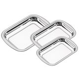 Conjunto Assadeiras 3 Peças Tramontina Inox