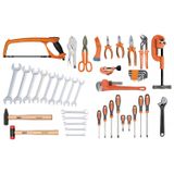 Kit de Ferramentas para Manutenção Hidráulica e Funilaria 46 Peças Tramontina
