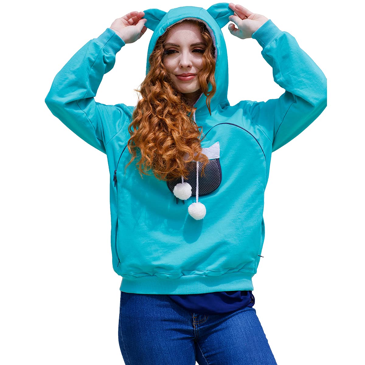 Hoodies Pet Holder Cat Dog Kangaroo Pouch Carriers Pullover