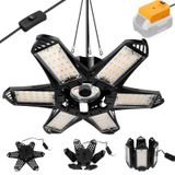 Luz De Trabalho Led Livowalny Para Bateria Dewalt 20v 68w 6800lm