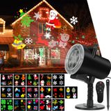 Projetor De Luzes De Natal Sunbox Waterproof Ip65 10w Led