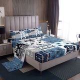 Lençóis De Cama Erosebridal Rustic Modern Farmhouse King Size