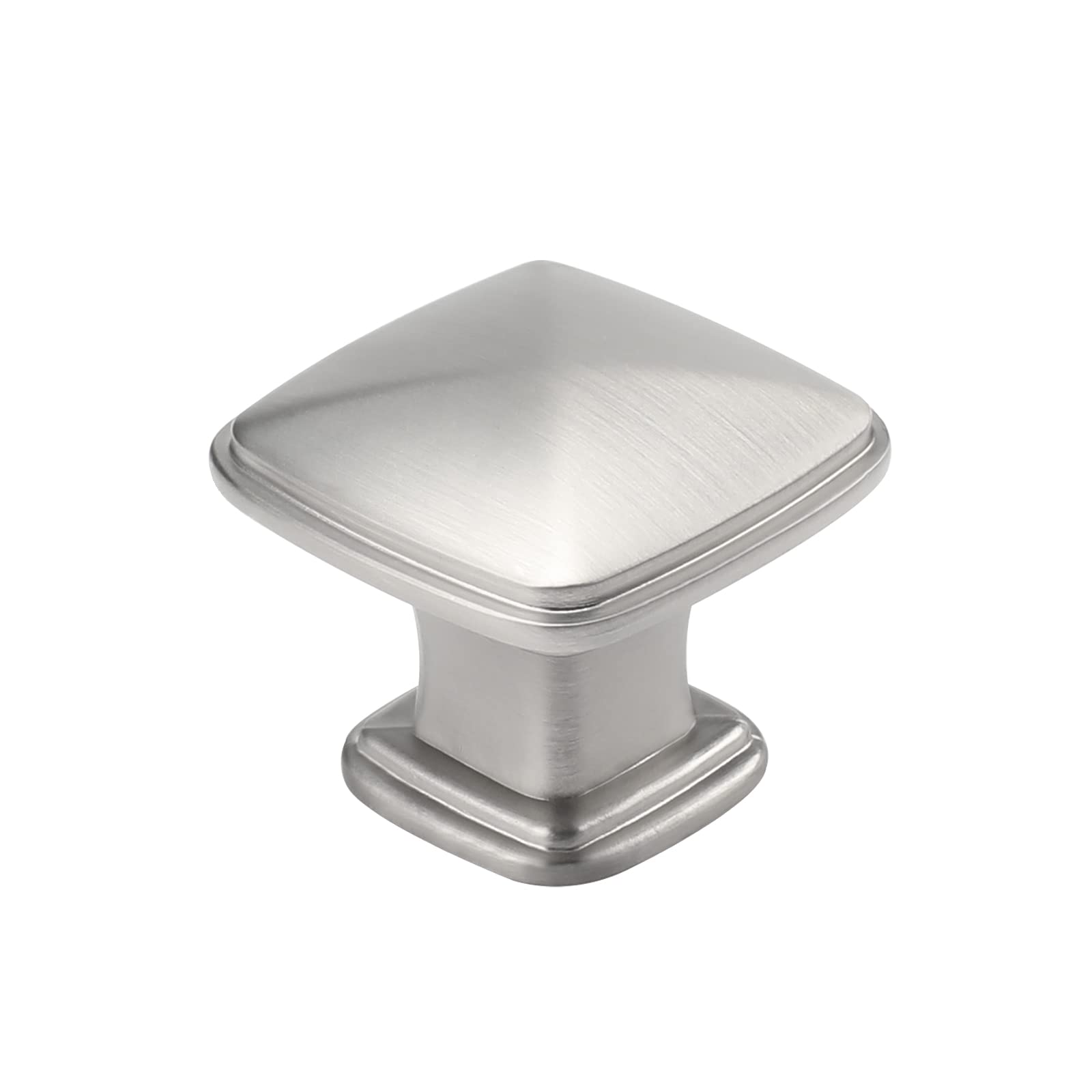 Cabinet Knobs Homdiy Brushed Nickel, Pacote Com 15 Unidades Em Liga De Zinco