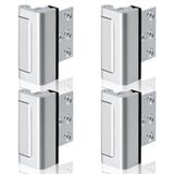 Fechadura De Reforço De Porta Greatalent 4pack Home Security
